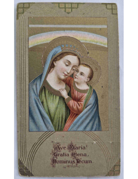 Obrazek święty Ave Maria Gratia Plena
