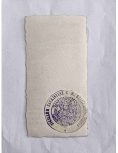 Obrazek święty Welon potarty o Cudowny Obraz Matki Bożej... 2