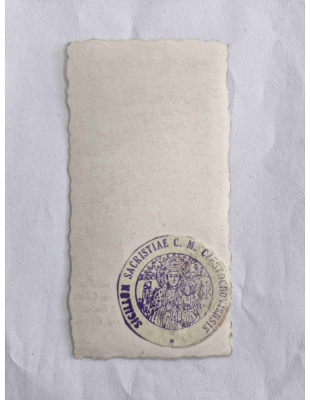 Obrazek święty Welon potarty o Cudowny Obraz Matki Bożej na Jasnej Górze