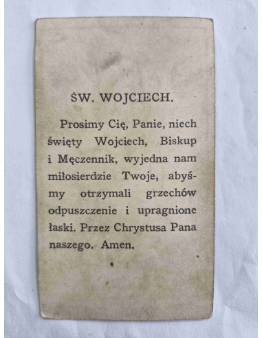 Obrazek święty Święty Wojciech