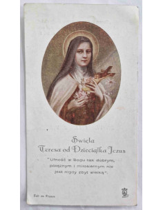Obrazek święty Święta Teresa od Dzieciątka Jezus