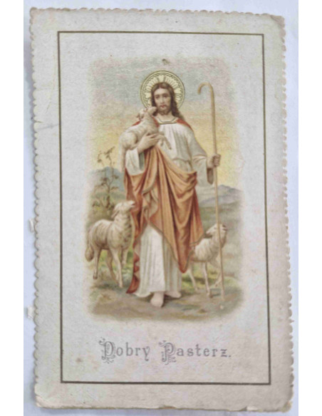 Obrazek święty Jezus Chrystus Dobry Pasterz Kraków