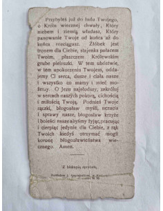 Obrazek święty Najsłodsze Dziecię Jezus błogosław nas Kraków 2