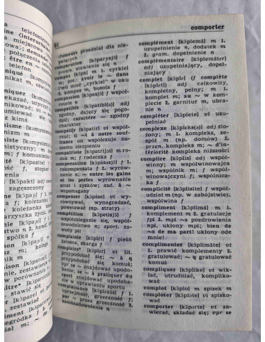 Słownik kieszonkowy francusko polski polsko...