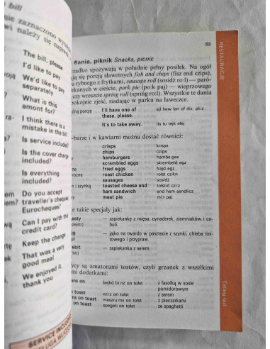 Rozmówki i słowniczek do podróży angielski