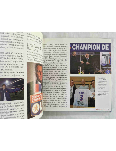 Słynne kluby piłkarskie Olympique Lyon