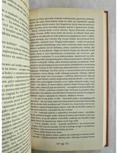 Hawthorne - Szkarłatna Litera