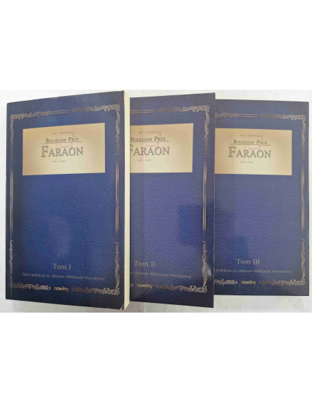 Prus - Faraon 3 tomy