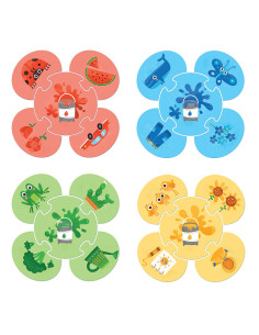 Co pasuje? Kolory Puzzle + książeczka 2