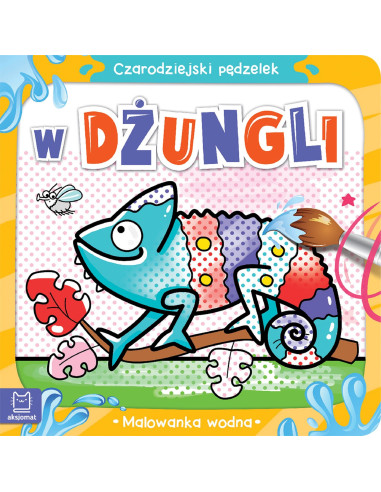 Czarodziejski pędzelek W dżungli Malowanka wodna
