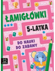 Łamigłówki 5-latka Do nauki do zabawy