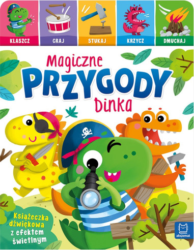 Magiczne przygody Dinka Książeczka dźwiękowa