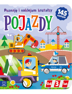 Poznaję i naklejam kształty Pojazdy