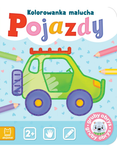 Kolorowanka malucha Pojazdy