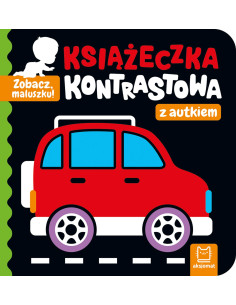 Zobacz maluszku! Książeczka kontrastowa z autkiemi