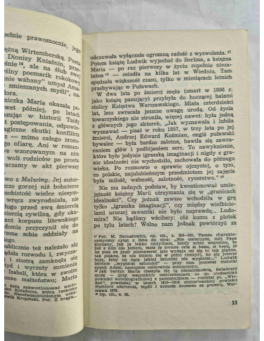 Wirtemberska - Malwina czyli Domyślność serca