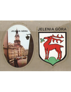 Pocztówka Jelenia Góra naklejki