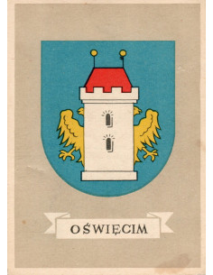 Pocztówka Oświęcim Herb
