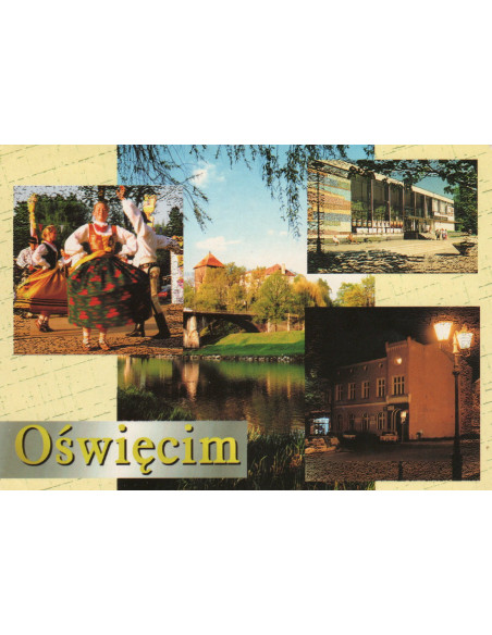 Pocztówka Oświęcim miasto