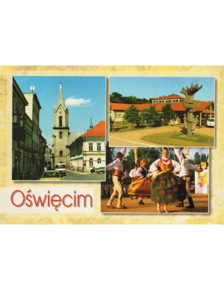 Pocztówka Oświęcim miasto