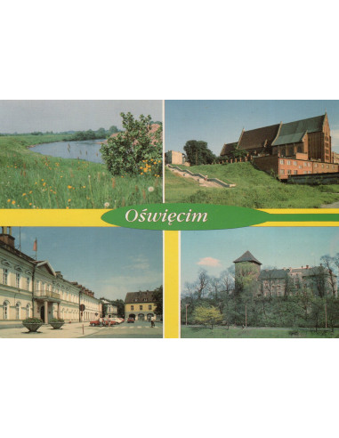Pocztówka Oświęcim miasto