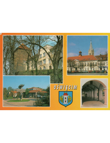 Pocztówka Oświęcim miasto