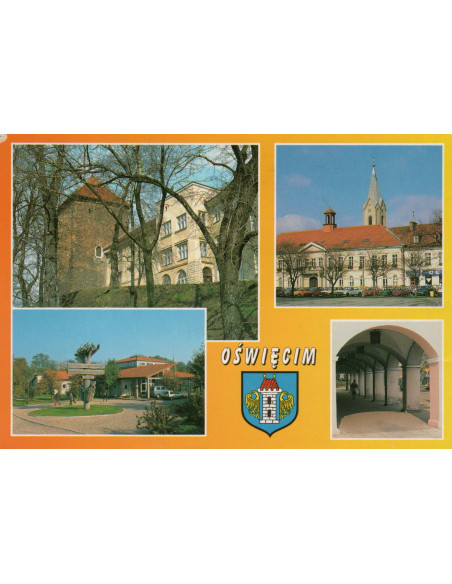 Pocztówka Oświęcim miasto