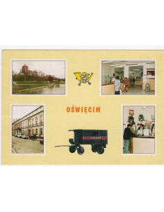 Pocztówka Oświęcim miasto