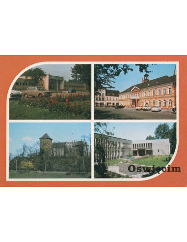Pocztówka Oświęcim miasto
