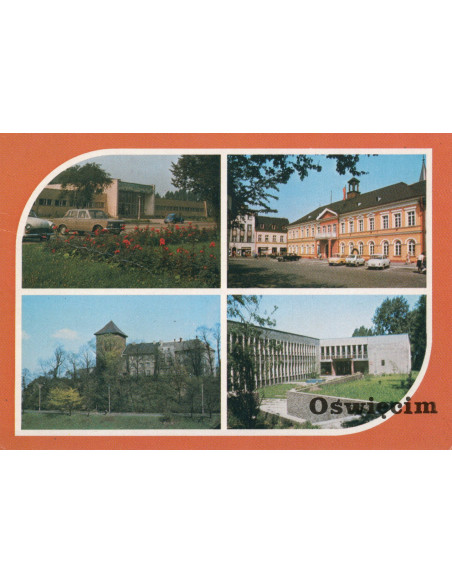 Pocztówka Oświęcim miasto