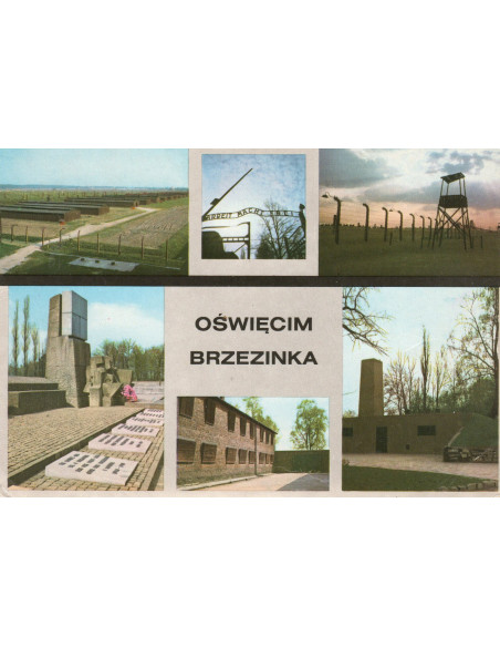 Pocztówka Oświęcim Brzezinka