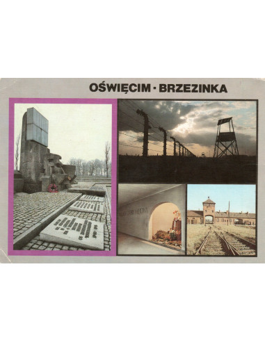 Pocztówka Oświęcim Brzezinka