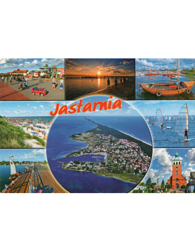 Pocztówka Jastarnia miasto