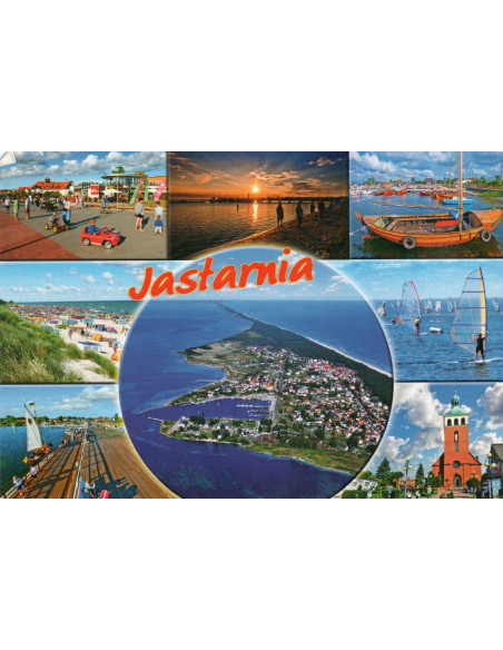 Pocztówka Jastarnia miasto