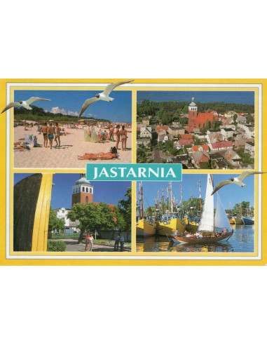 Pocztówka Jastarnia miasto