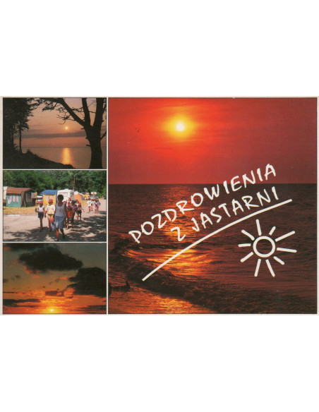 Pocztówka Jastarnia Pozdrowienia z Jastarni