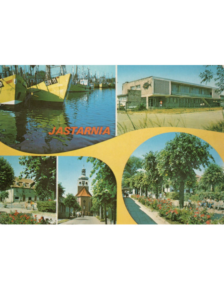 Pocztówka Jastarnia miasto