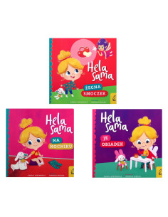 Zestaw Hela sama Na nocniku Żegna smoczek Je obiadek