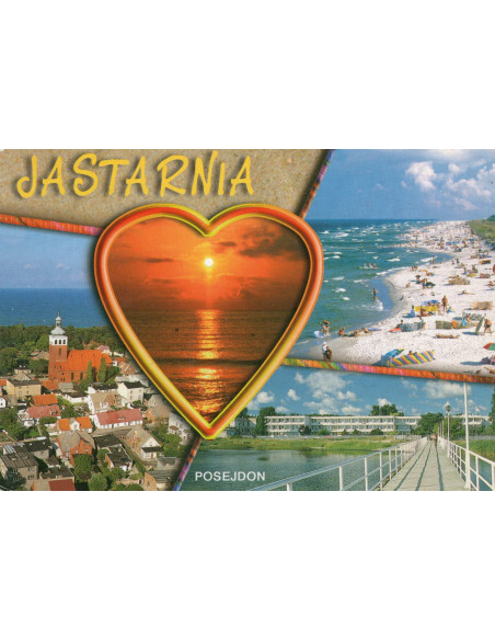 Pocztówka Jastarnia Posejdon