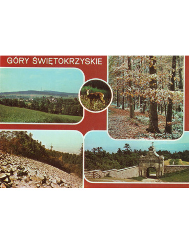 Pocztówka Góry Świętokrzyskie