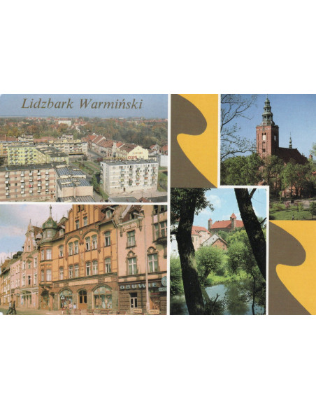 Pocztówka Lidzbark Warmiński
