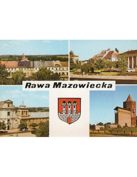 Pocztówka Rawa Mazowiecka