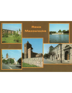 Pocztówka Rawa Mazowiecka