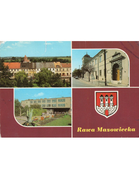 Pocztówka Rawa Mazowiecka