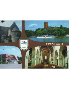 Pocztówka Kruszwica miasto