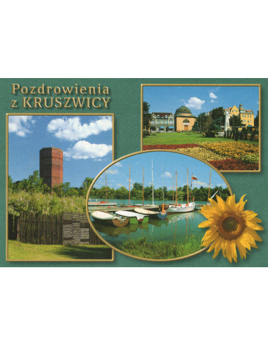 Pocztówka Kruszwica miasto