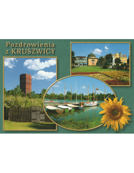 Pocztówka Kruszwica miasto