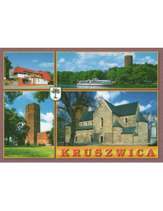 Pocztówka Kruszwica miasto
