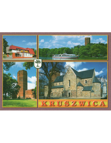 Pocztówka Kruszwica miasto