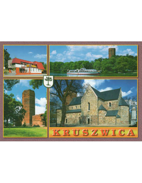 Pocztówka Kruszwica miasto